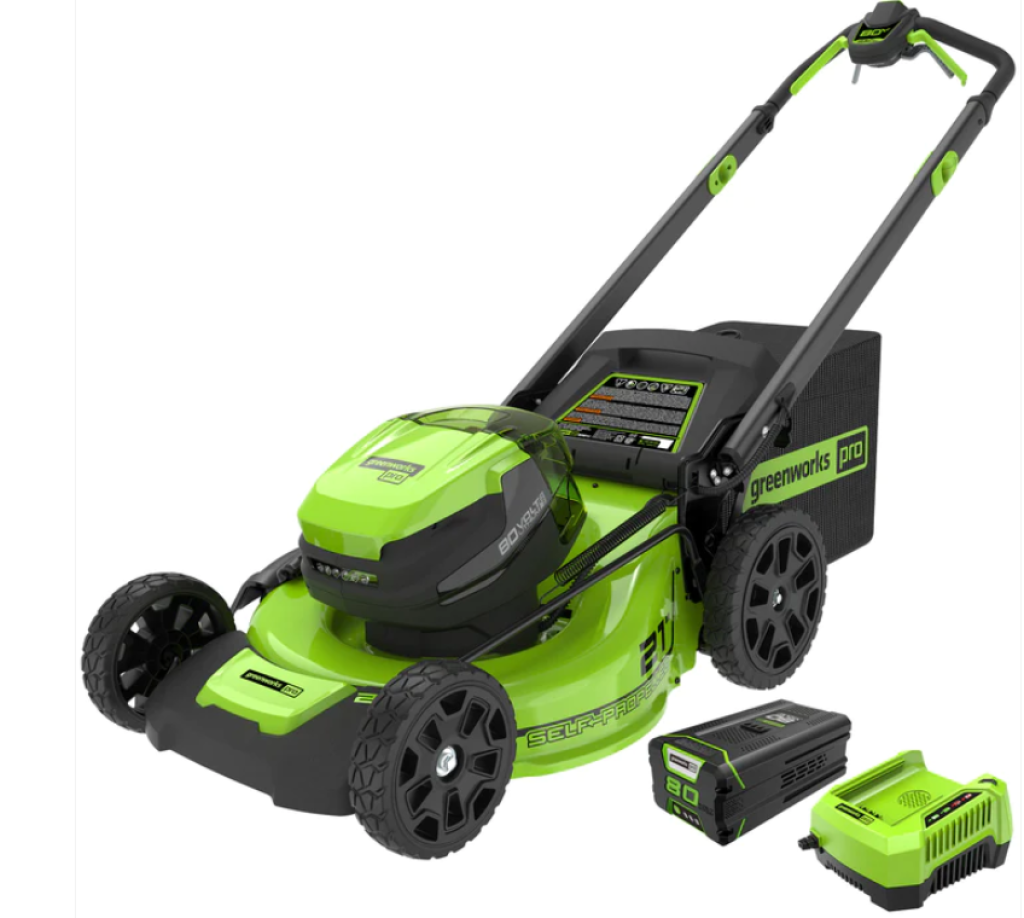 greenworks 80v lawn mower